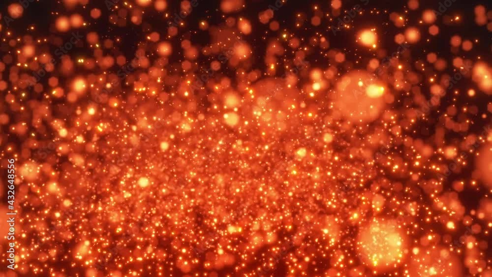 Sparkling Sparks Spark Particles 4K LOOP Video