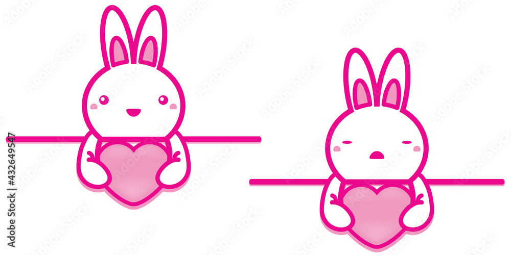 Rabbit_with_a_heart Rabbit_with_a_heart