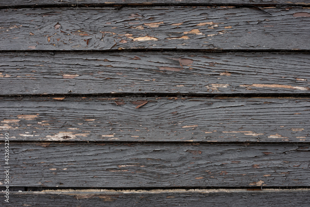 Fototapeta premium Old painted boards for use as a background
