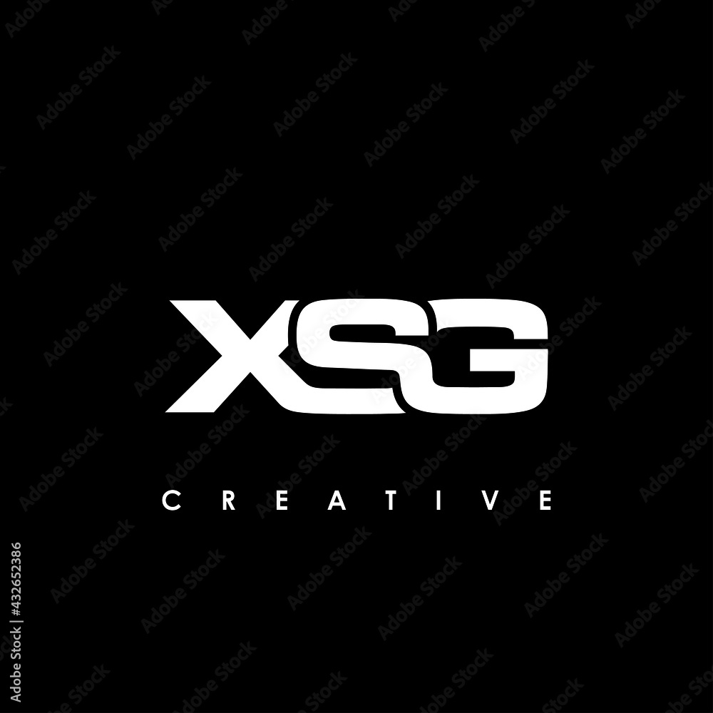 XSG Letter Initial Logo Design Template Vector Illustration XSG Letter Initial Logo Design Template Vector Illustration