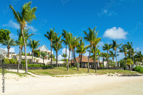 Belle Mare coast  Mauritius Island