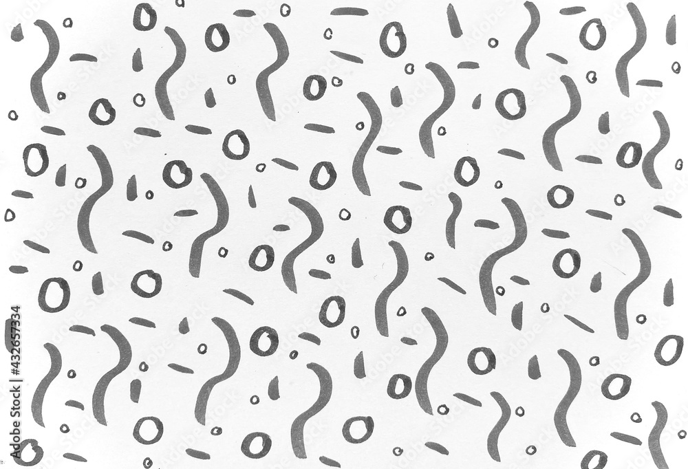 Hand drawn black and white background painted with watercolor markers Hand drawn black and white background painted with watercolor markers