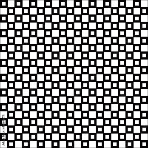20X20 checkered pattern. Black and white squares pattern.