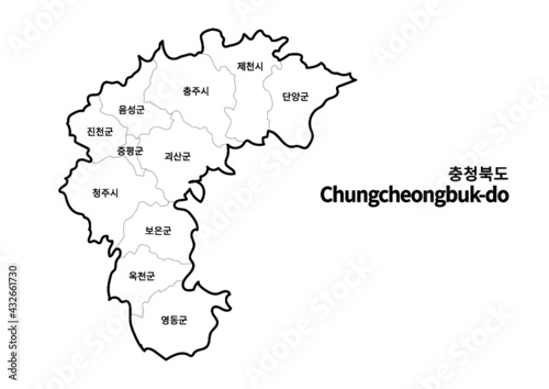 한국 지도 Various maps of Korea