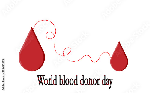 Blood donor day.Saving life