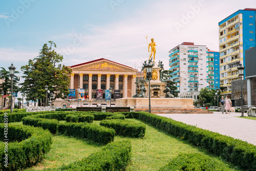 Batumi, Adjara, Georgia. Batumi State Drama Theatre named after I. Chavchavadze photo