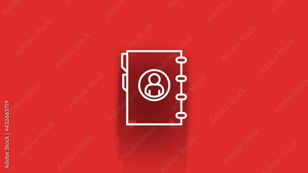 Business long shadow icon. Marketing network. Money line icon. Motion graphics. Business long shadow icon. Marketing network. Money line icon. Motion graphics.