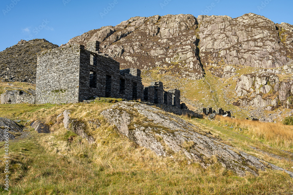 Cwmorthin Slate Quarry at Blaenau Ffestiniog