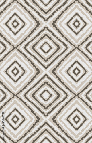 Carpet bathmat and Rug Boho Style ethnic design pattern with distressed woven texture and effect 