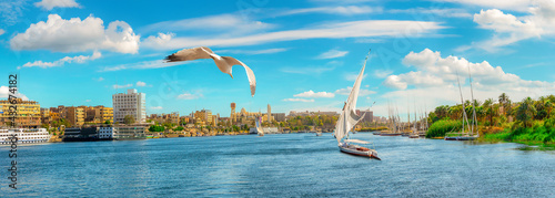 Panorama of Aswan