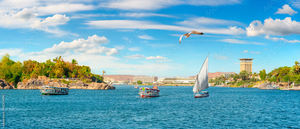 Sunny day in Aswan