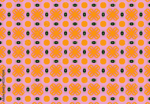seamless pattern with circles