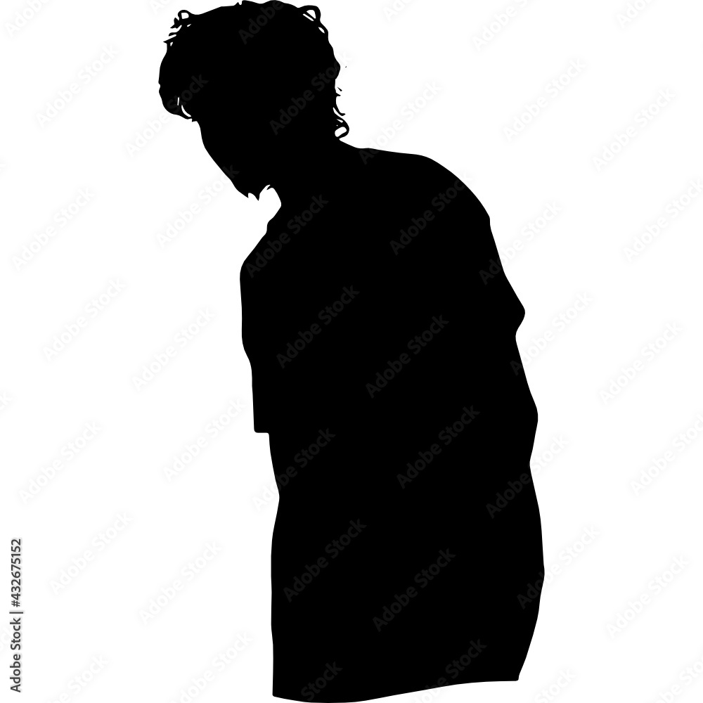 silhouette of a man | posing