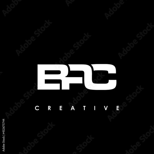 BPC Letter Initial Logo Design Template Vector Illustration