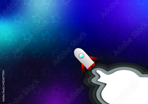 This work is about space wallpaper design.