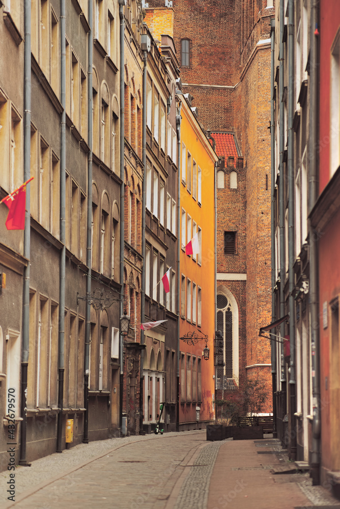 Old Gdańsk - obrazy, fototapety, plakaty 