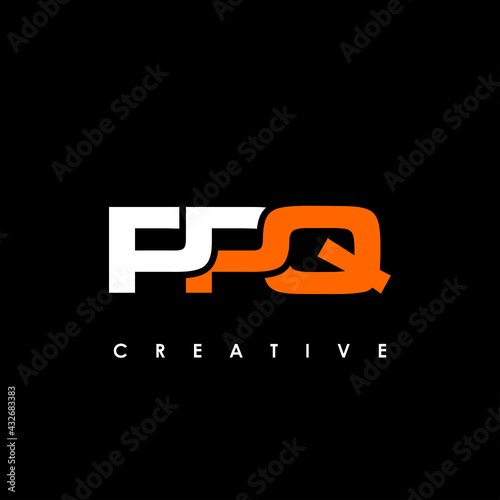 PPQ Letter Initial Logo Design Template Vector Illustration