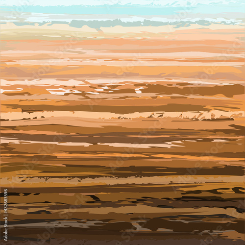 Shades of brown  background, desert, vector illustration