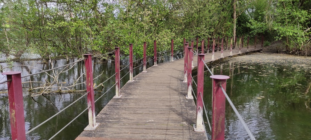 Fototapeta premium Parc du patis à MEAUX en Seine et Marne