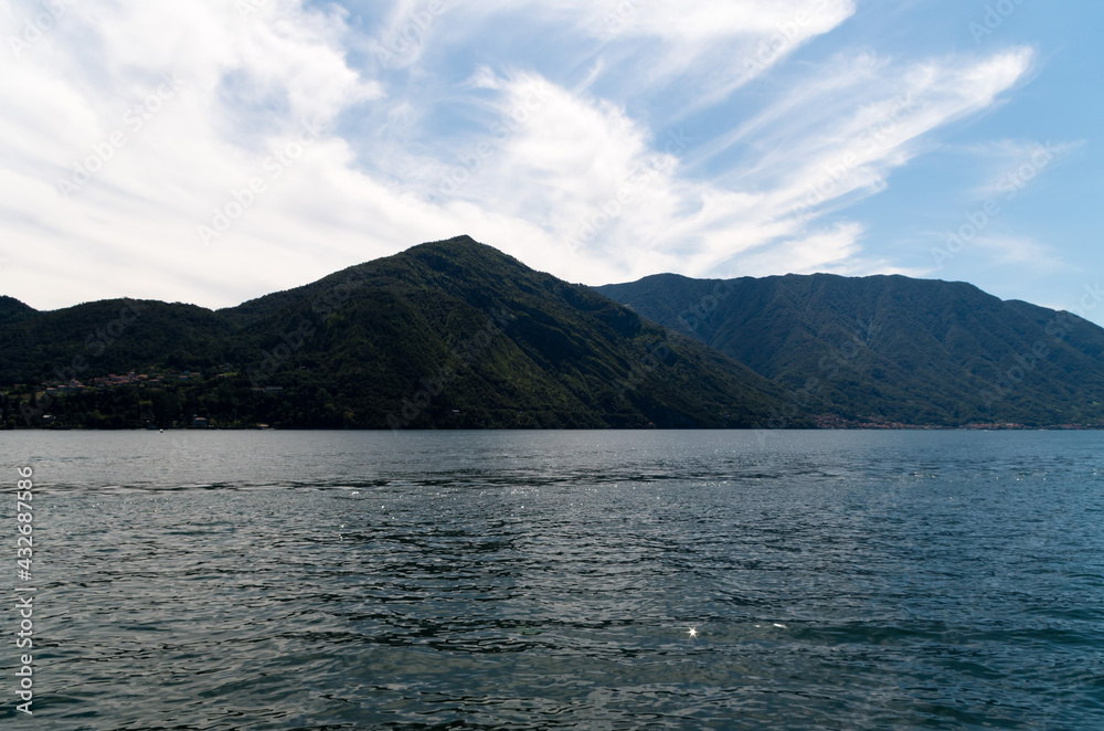 Lake Como in the Bergamo Alps