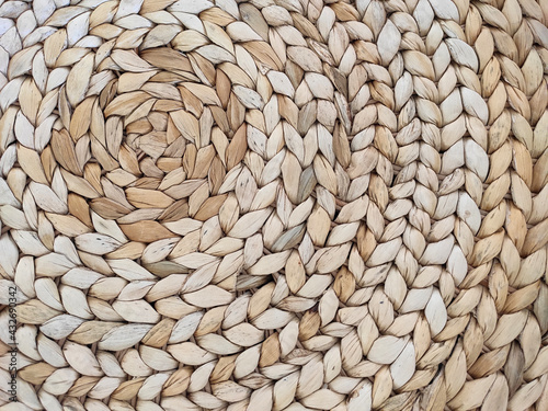 Abstract rattan texture. Textured bamboo background.