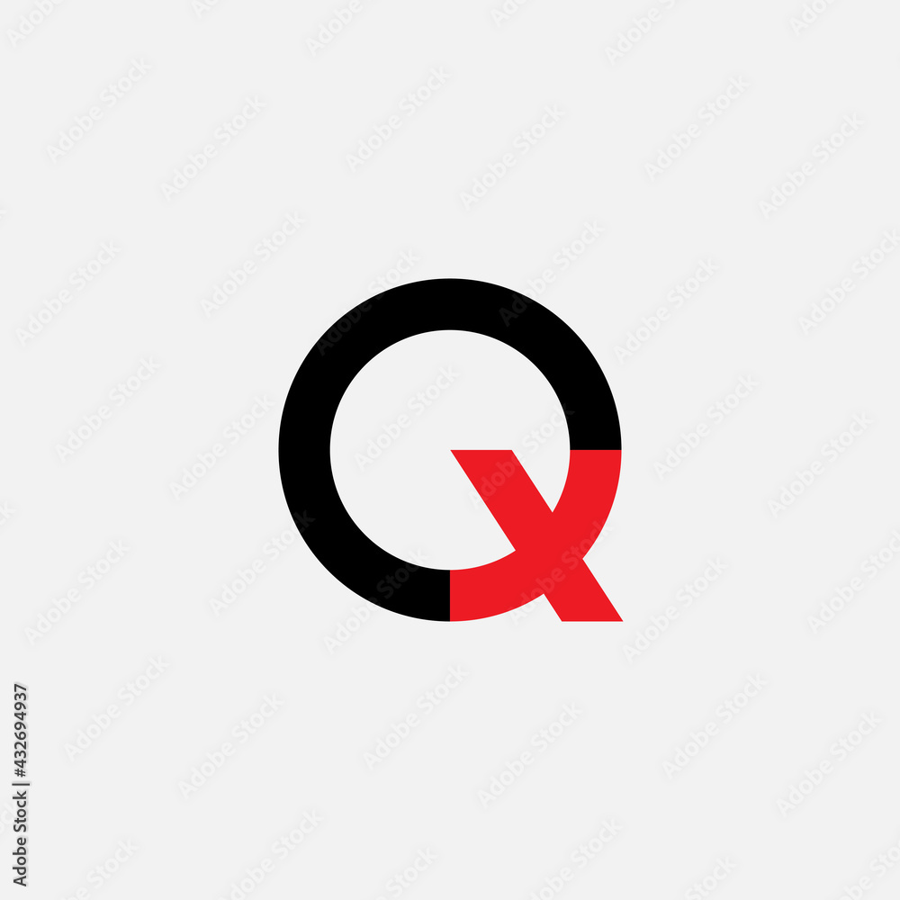 OX. Vector design element or icon. Initials, monogram or logotype. O and X logo. OX. Vector design element or icon. Initials, monogram or logotype. O and X logo.