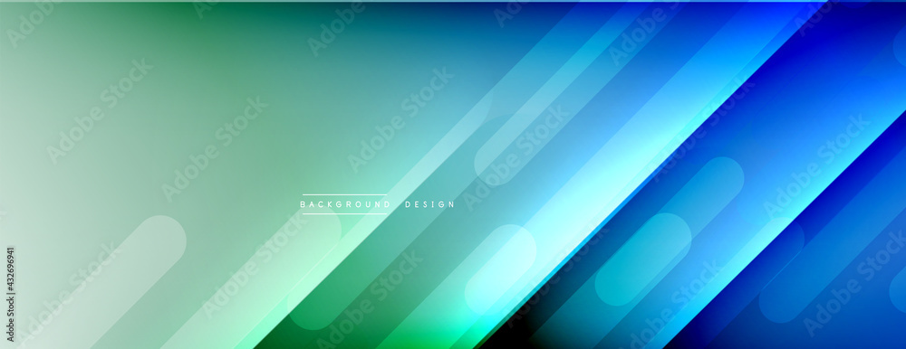 Dynamic lines abstract background. 3D shadow effects and fluid gradients. Modern overlapping forms Dynamic lines abstract background. 3D shadow effects and fluid gradients. Modern overlapping forms