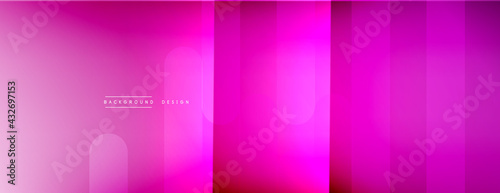 Dynamic lines abstract background. 3D shadow effects and fluid gradients. Modern overlapping forms