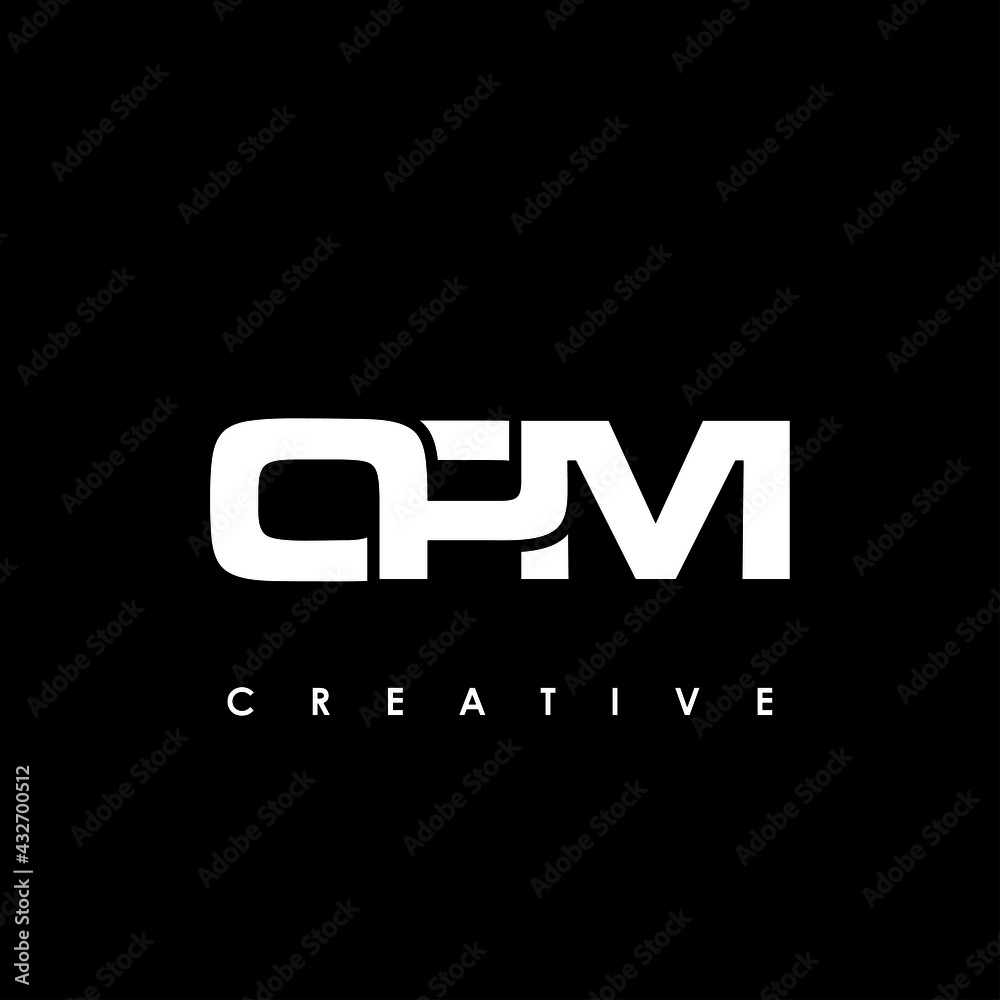 OPM Letter Initial Logo Design Template Vector Illustration OPM Letter Initial Logo Design Template Vector Illustration