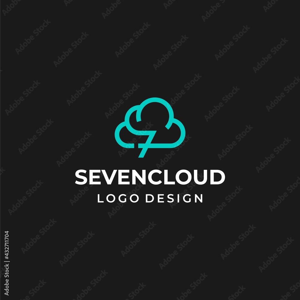 Modern and simple logo about clouds and the number 7.
EPS 10, Vector. Modern and simple logo about clouds and the number 7.
EPS 10, Vector.