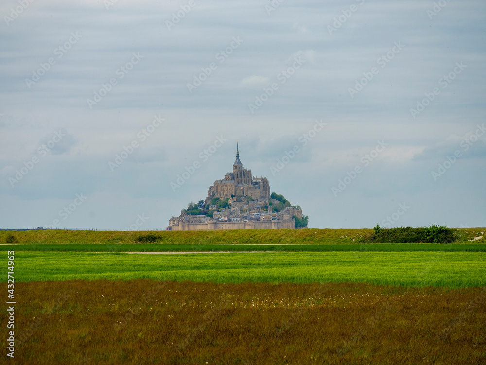 custom made wallpaper toronto digital Mont-Saint-Michel France