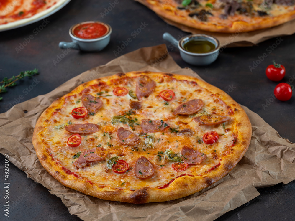 mixed pizza mixed pizza