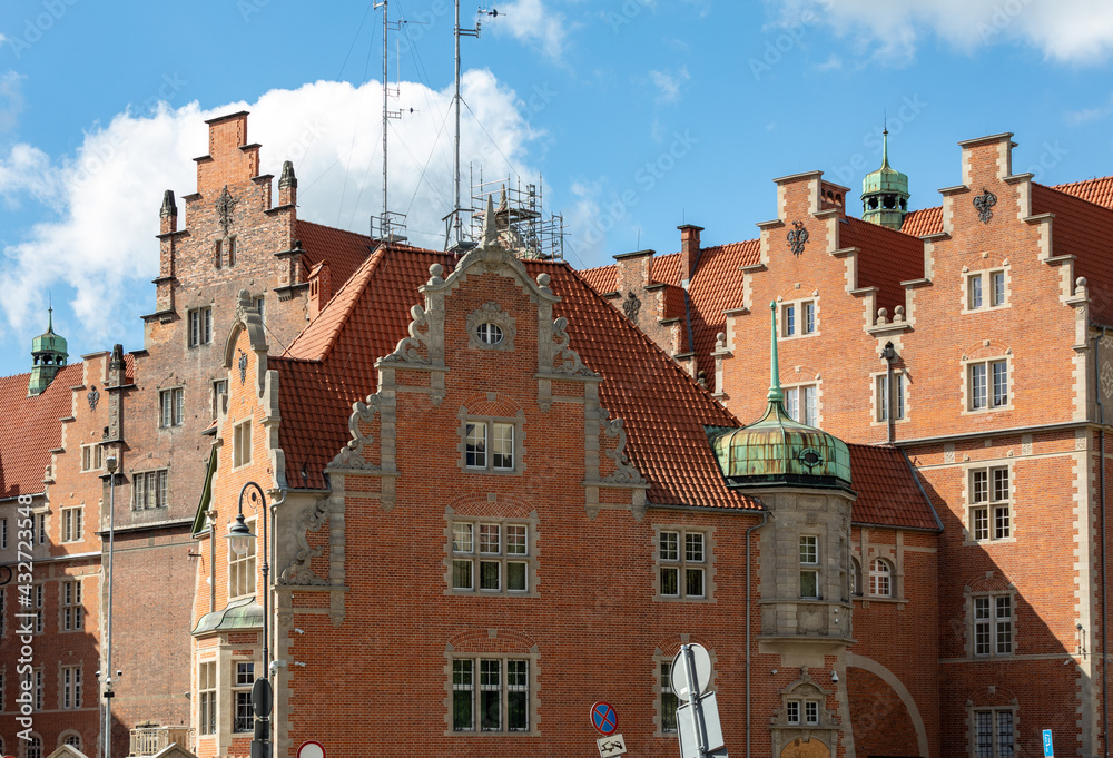  The Internal Security Agency building in Gdansk. Poland