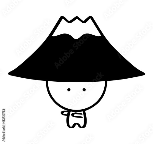 左に誘導する富士山02-01