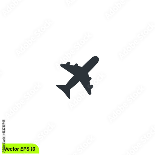 airplane vector illustration