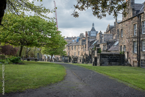 Greyfriars Kirkyard, the oldest cemetery in the city, Edinburgh, Scotland. 