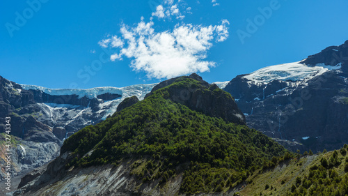 Landscapes of the Patagonia province of Río Negro in Argentina.