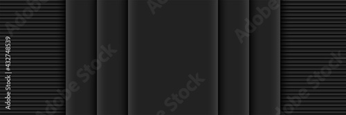 elegant black texture abstract modern futuristic background. Luxurious dark gray blank space design