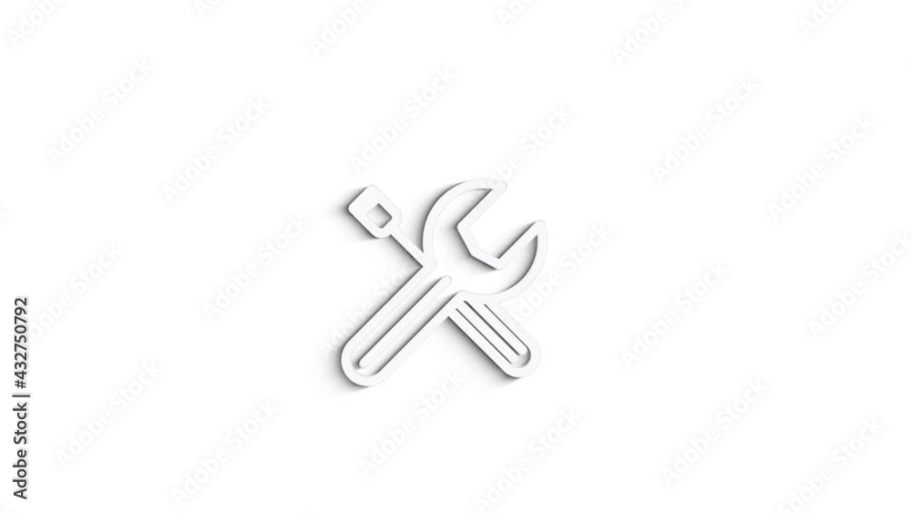 Outline web 3D shadow icons. Construction and home repair tools, building. Work safety. Motion graphics. Outline web 3D shadow icons. Construction and home repair tools, building. Work safety. Motion graphics.