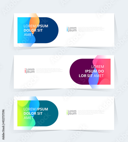Vector abstract graphic design Banner Pattern background web template.
