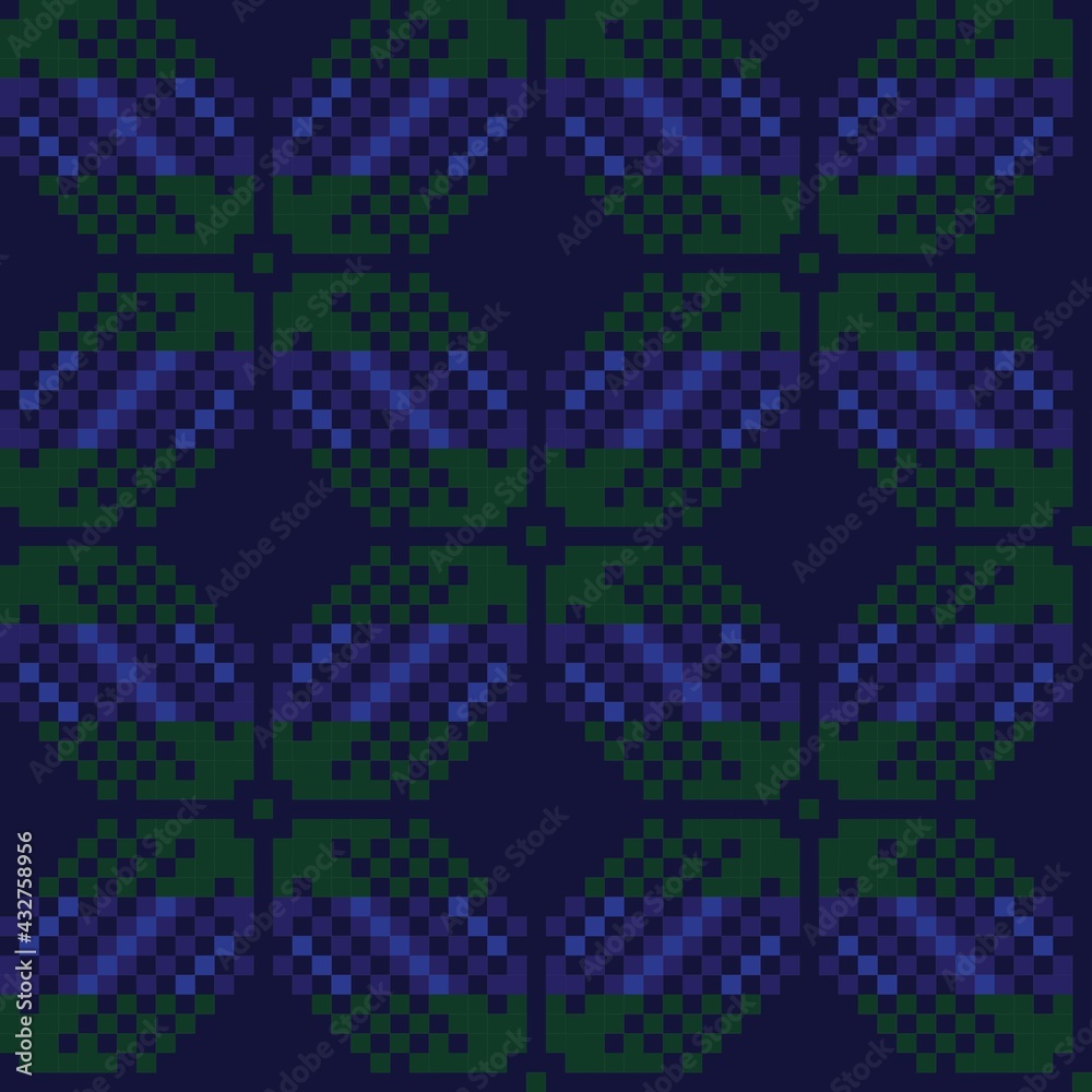 Christmas Fair Isle Seamless Pattern Background Christmas Fair Isle Seamless Pattern Background