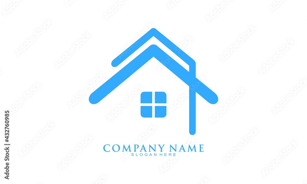 House simple vector logo