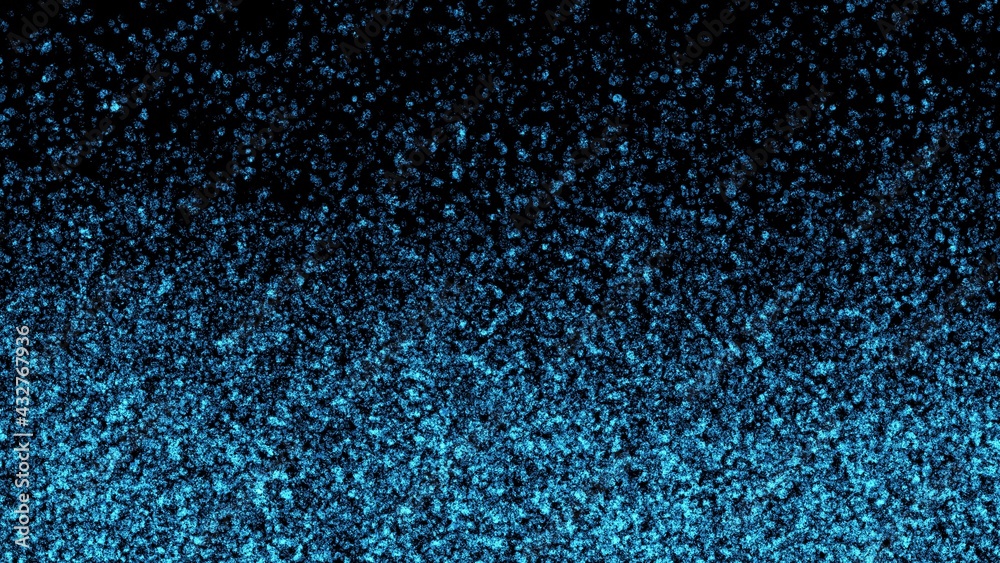 黒背景にメタリックな青色のキラキラした背景イラスト Illyustraciya Stock Adobe Stock