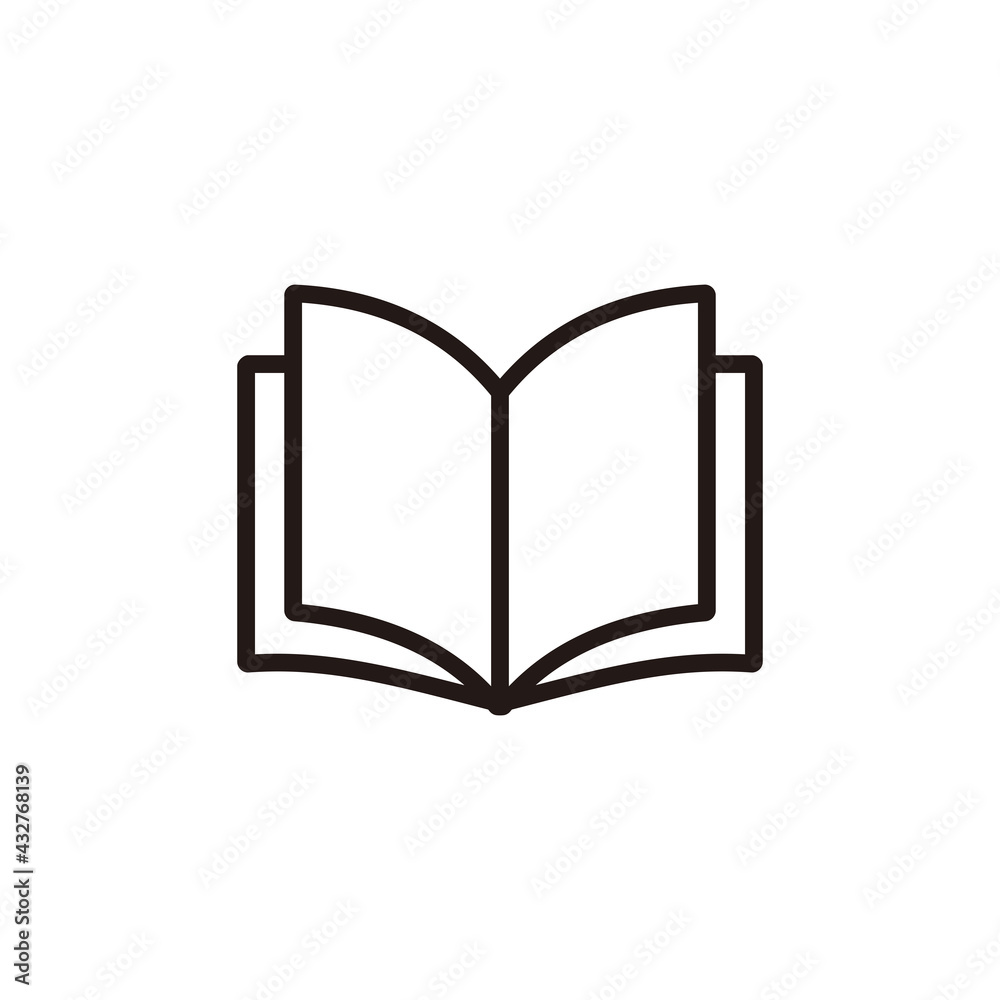 Book Icon, Book Vector, Book, Book Sign, Book Symbol เวกเตอร์สต็อก | Adobe  Stock