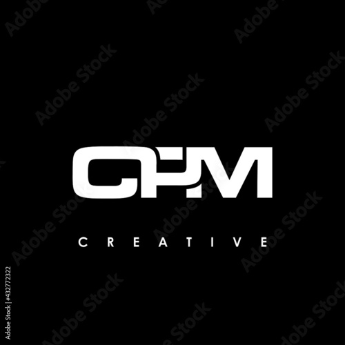 CPM Letter Initial Logo Design Template Vector Illustration