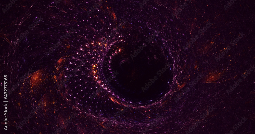 3D rendering abstract round light background 3D rendering abstract round light background