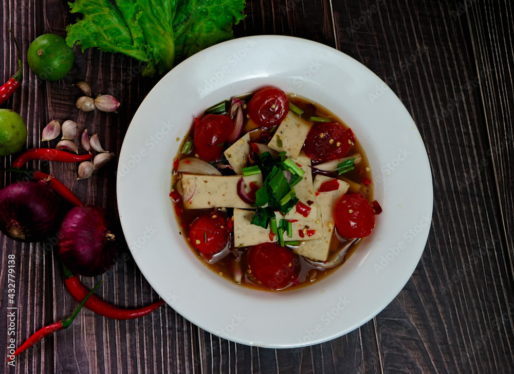 tomato salad with basil tomato salad with basil
