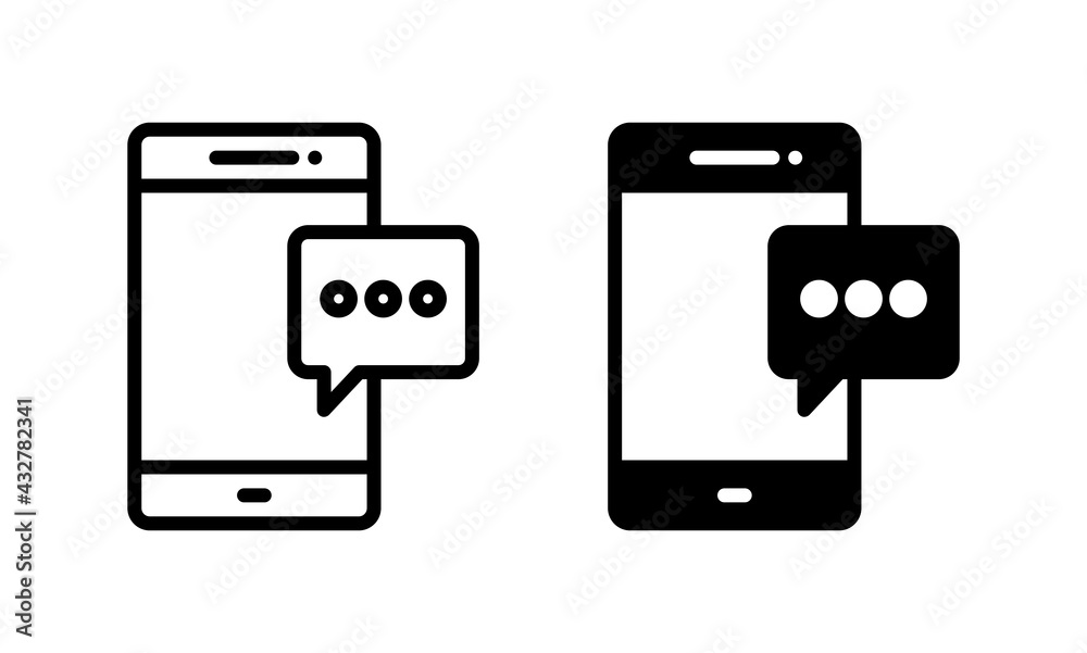 Chat, speak sign, talk icon vector Chat, speak sign, talk icon vector