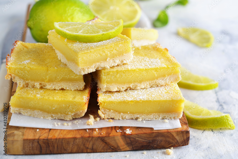 Lime bars Lime bars
