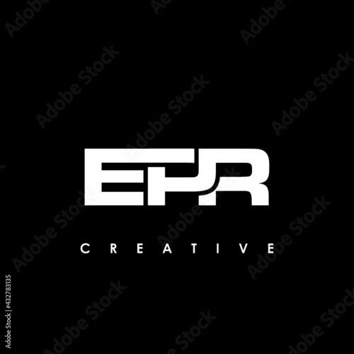 EPR Letter Initial Logo Design Template Vector Illustration